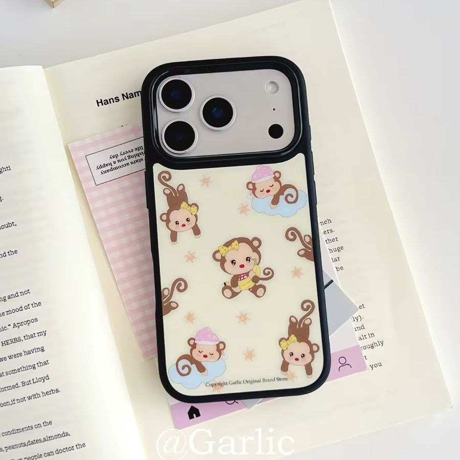 Phone Cases Xr Iphone - 「リトルモンキー」のかわいいデザインのiPhone用スマホケース。iPhone 18 DUO、17 AIR、16、15、14、13、12、11 PRO、XR、XS、X、MAX、8、7 PLUSに対応。Y2K風カバー。