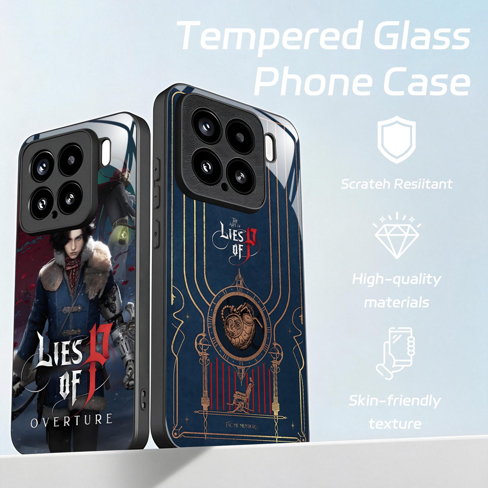 Phone Cases Xiaomi 15 - 人気ゲーム「L-Lies of P」のデザインが施された、Xiaomi 17、15、14、13、12、11、T Ultra Pro対応の強化ガラス製スマートフォンケース。
