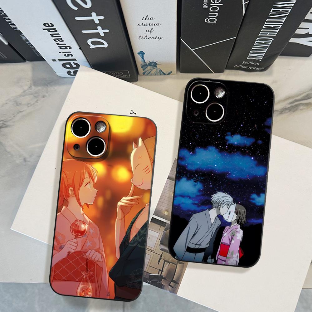 Phone Cases H&M - アニメ「ホタルの森」のiPhone 17 Air、16、15、14 Plus、Pro Max、16e用耐衝撃HDクリア背面カバー