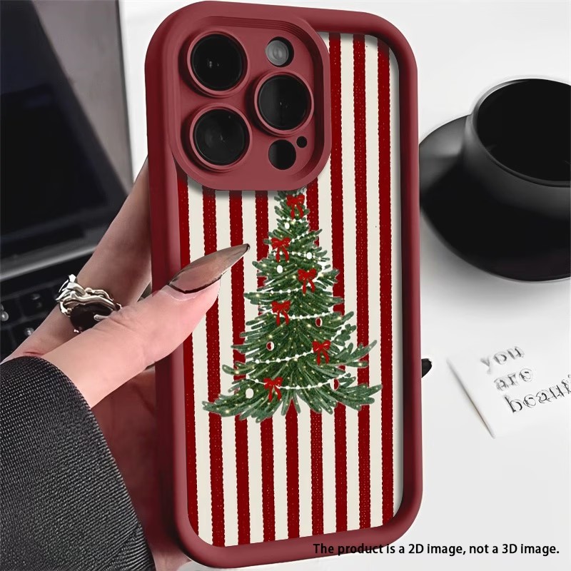 セコイアのクリスマス柄、iPhone 18 Pro Max、 - Phone Cases For Iphone 16 のレビューと価格