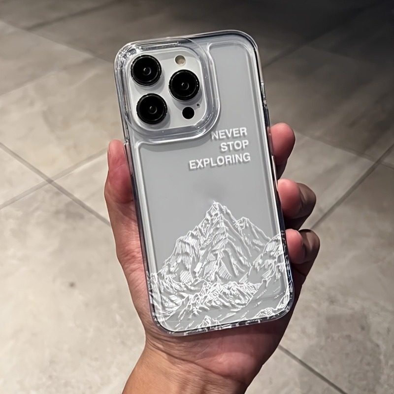 ネバーエクスプローリング マウンテンラインアート スマホケー - Phone Cases Iphone 13 のレビューと価格