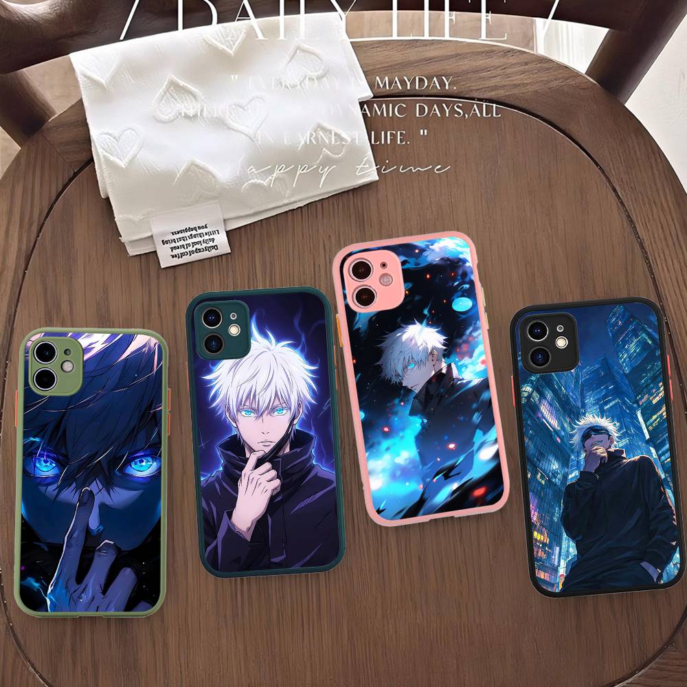 呪術廻戦 五条悟 新型 iPhone 15 16 Pro M - Phone Cases Jujutsu Kaisen のレビューと価格