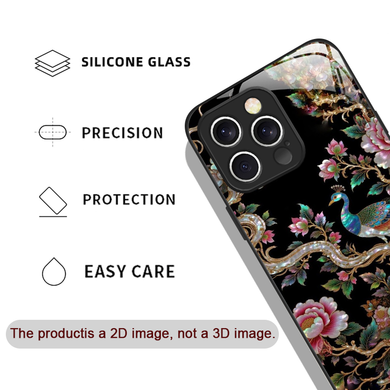 スタイリッシュな馬柄大理石テクスチャプリント強化ガラス製iP - Phone Cases Iphone 13 のレビューと価格