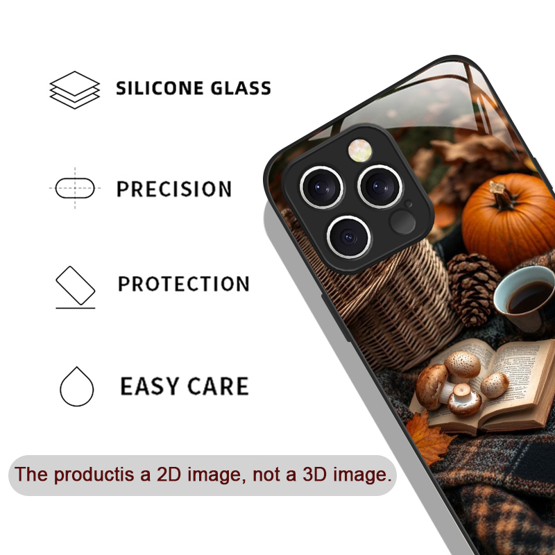 かわいらしいカボチャ柄と秋の紅葉をモチーフにしたコーヒー柄の - Phone Cases Iphone 13 のレビューと価格