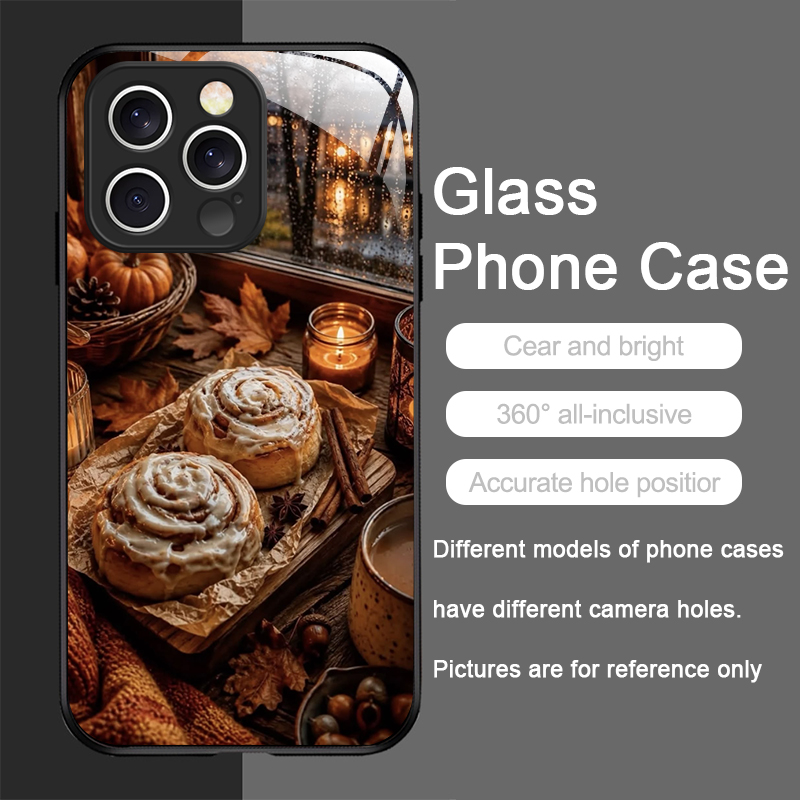 かわいらしいカボチャ柄と秋の紅葉をモチーフにしたコーヒー柄の - Phone Cases Iphone 13 のレビューと価格