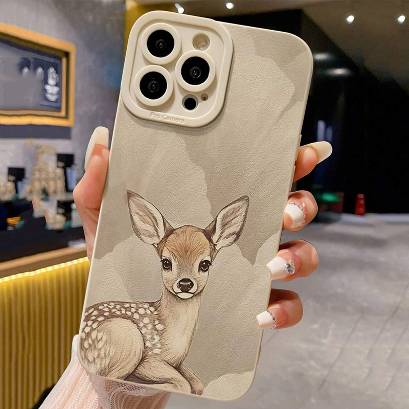 Xiaomi 15Tケース 鹿柄 ベージュ ミニマリスト ス - Phone Cases Xiaomi 15 のレビューと価格