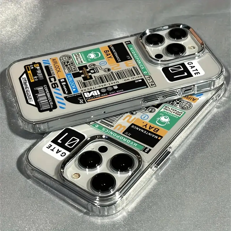 車のステッカーラベル付きクリアスマホケース iPhone 1 - Phone Cases Xr Iphone のレビューと価格