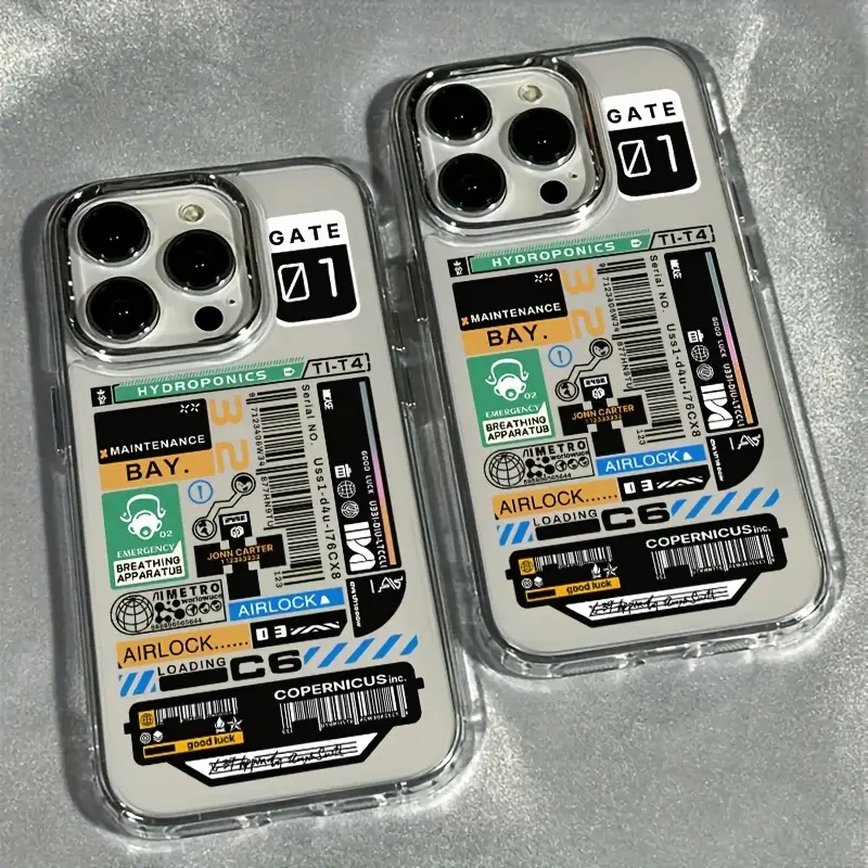 車のステッカーラベル付きクリアスマホケース iPhone 1 - Phone Cases Xr Iphone のレビューと価格