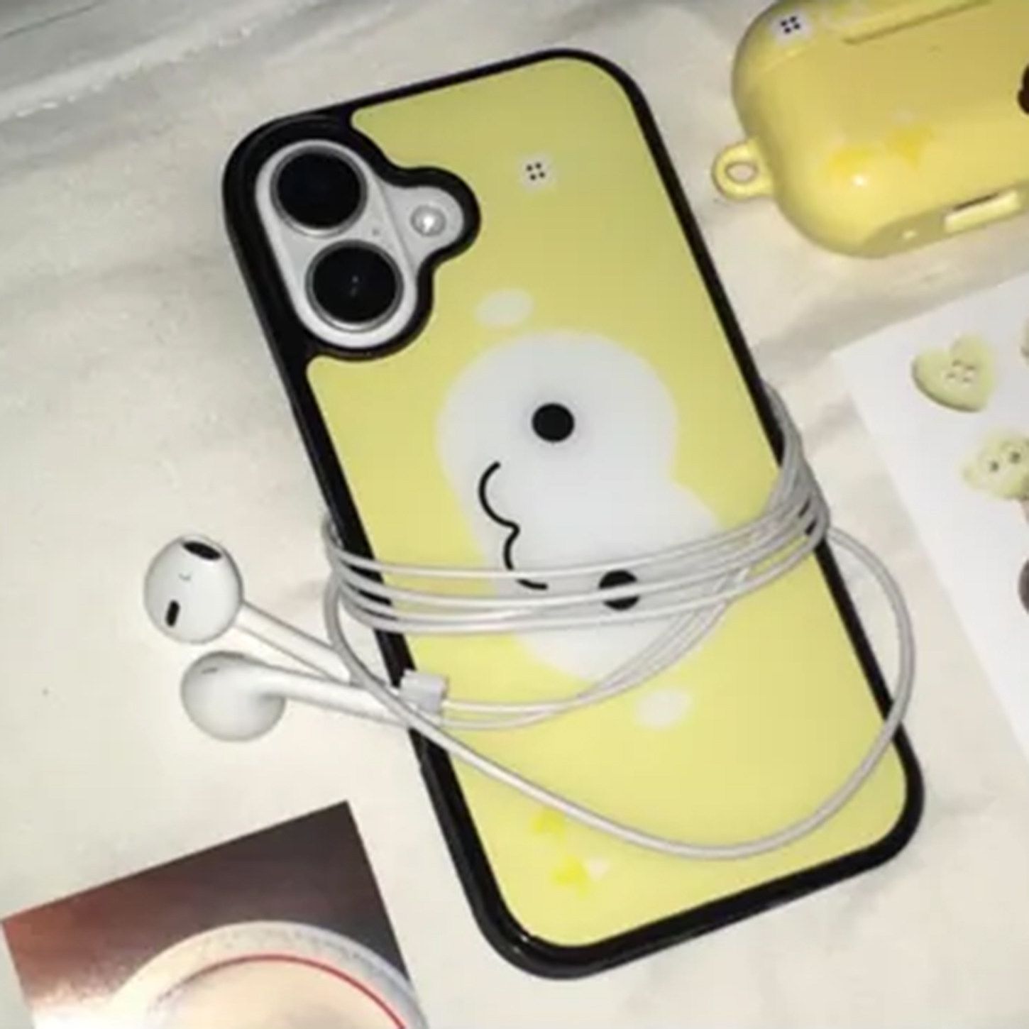 ビッグヘッドモンキー・ブラウン・コリア・INS・Y2Kデザイ - Phone Cases Xr Iphone のレビューと価格