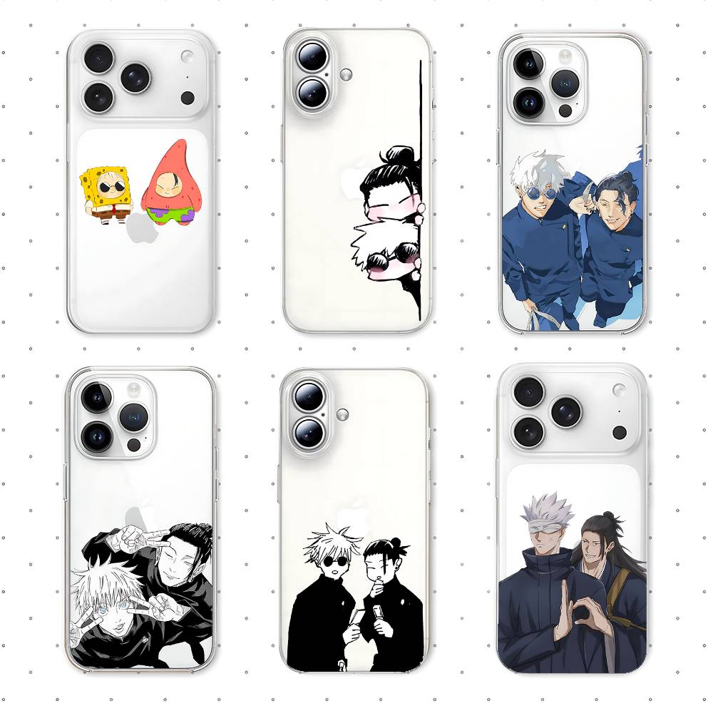 S-Satoru Gojo Suguru Getos iPh - Phone Cases Jujutsu Kaisen のレビューと価格